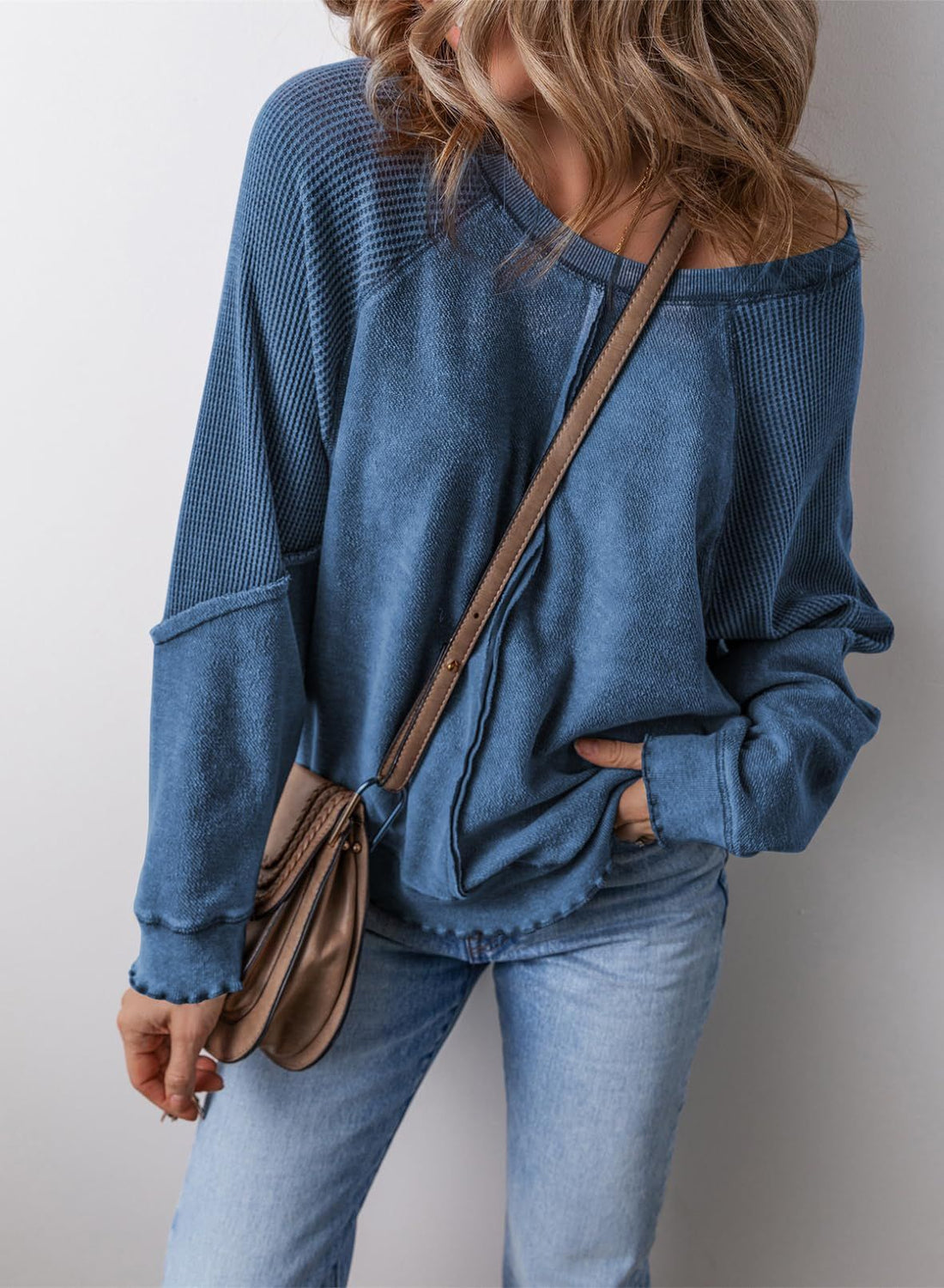 Shiloh | Casual Crew Neck Long Sleeve Sweatshirt