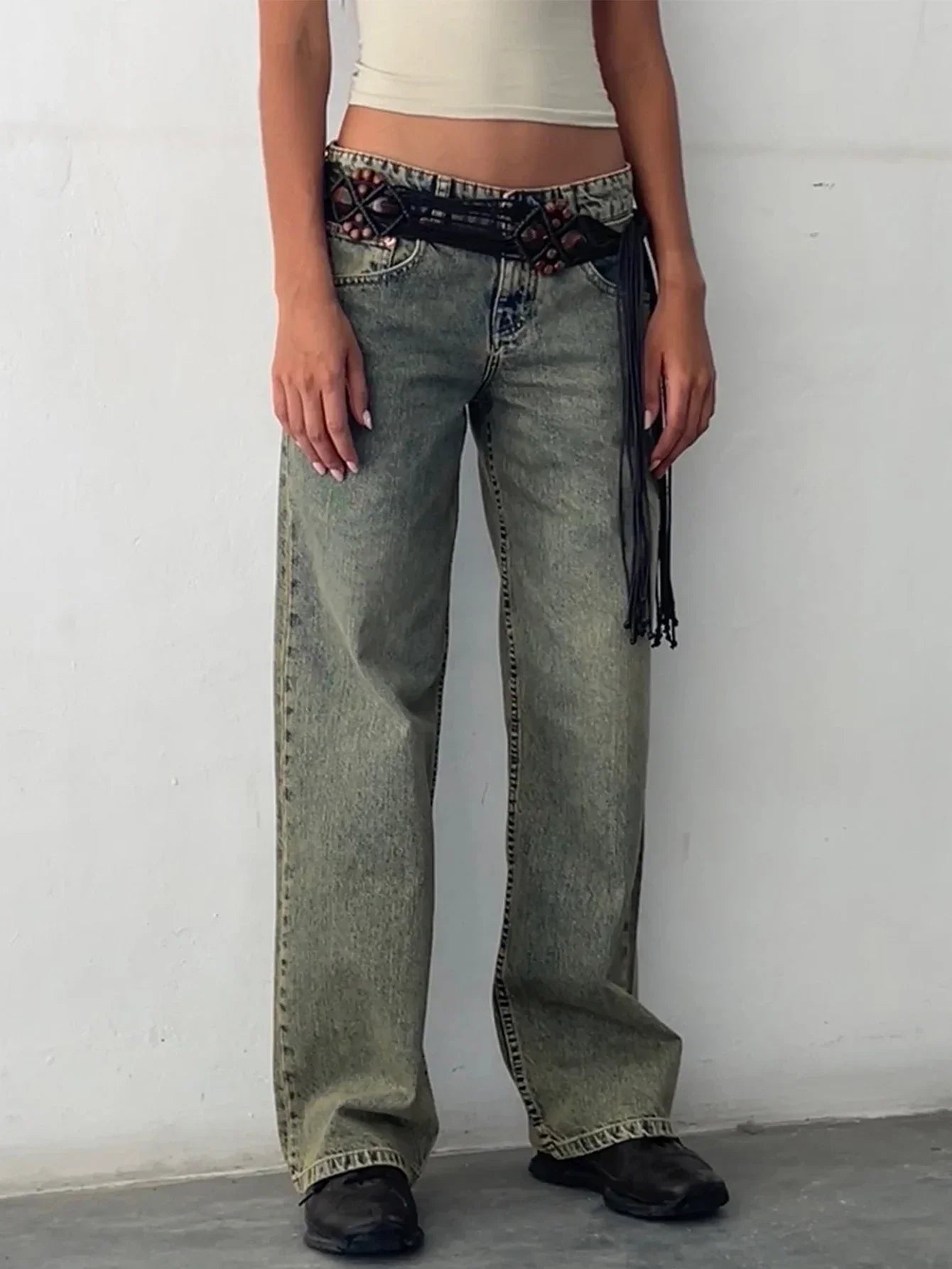Madison | Vintage Casual Baggy Jeans