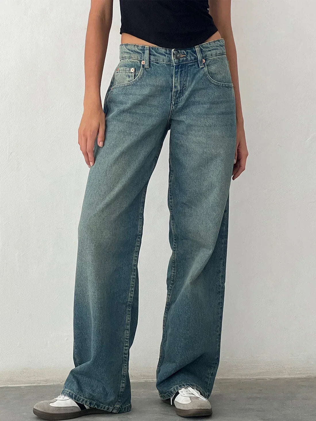 Madison | Vintage Casual Baggy Jeans