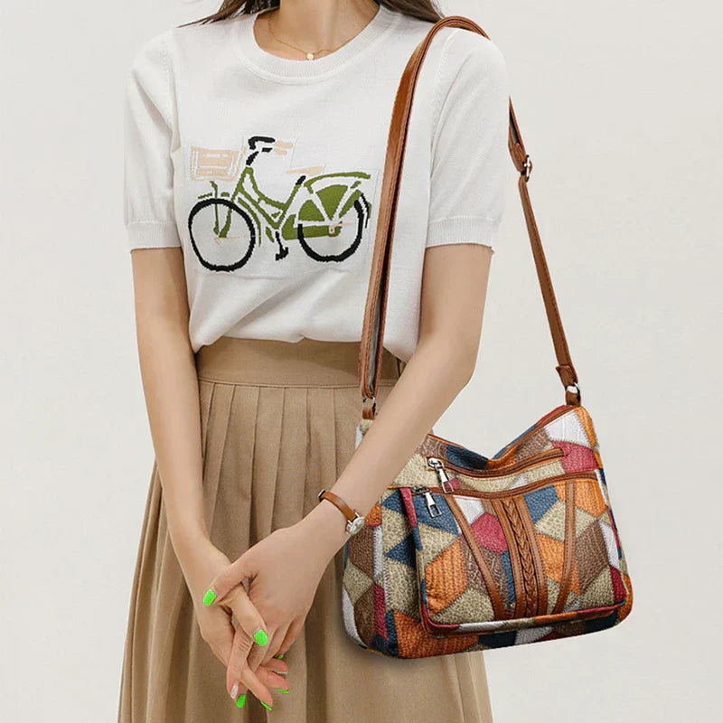 Rosaline | Chic Vintage Leather Bag