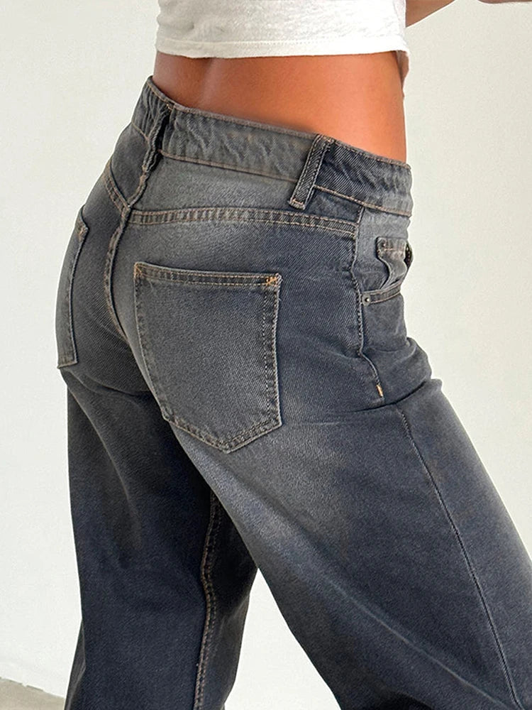 Madison | Vintage Casual Baggy Jeans