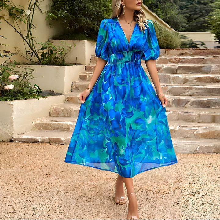 Annelie | Daydream Floral Midi Dress