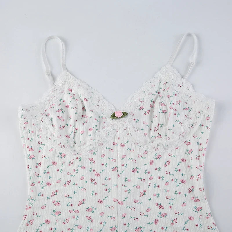 Joy | Dreamy Floral Sleeveless Bodysuit