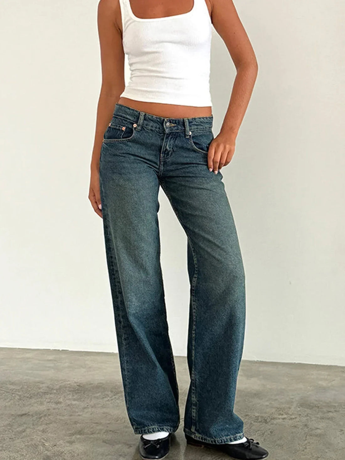 Madison | Vintage Casual Baggy Jeans