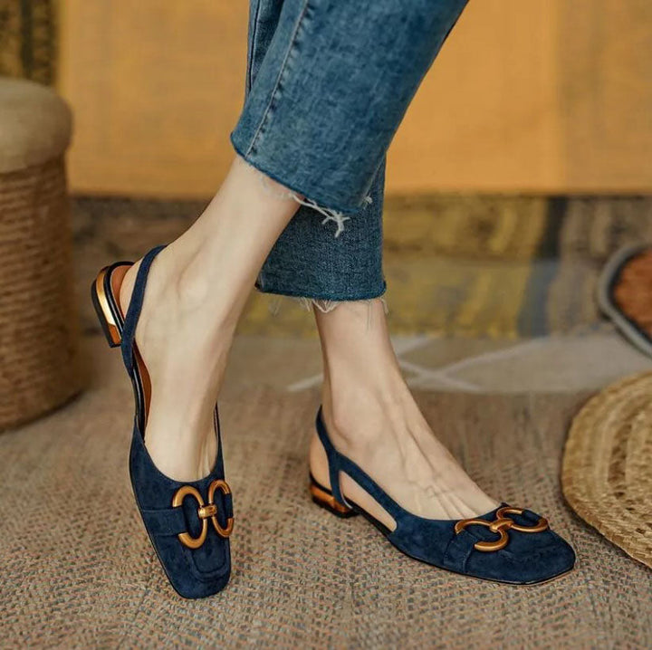 Amelie | Elegant Slingback Flats