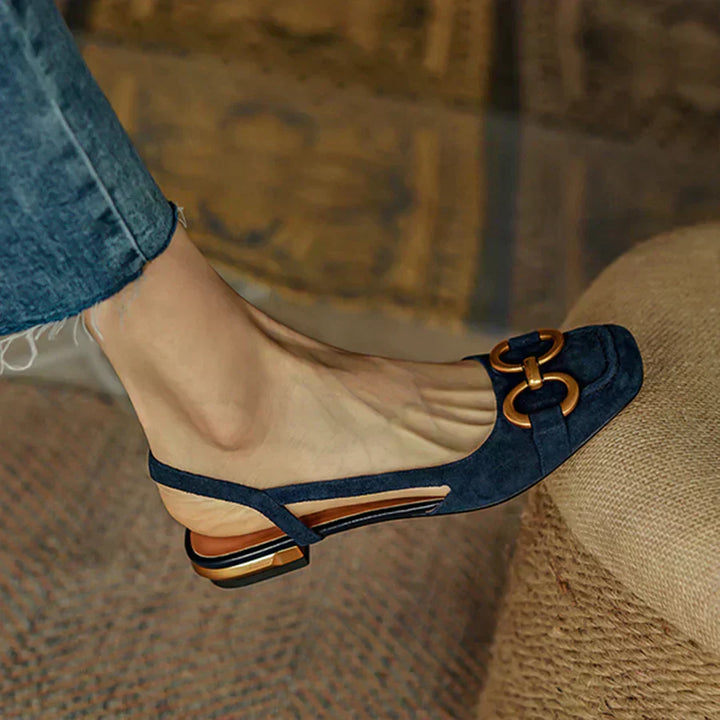 Amelie | Elegant Slingback Flats