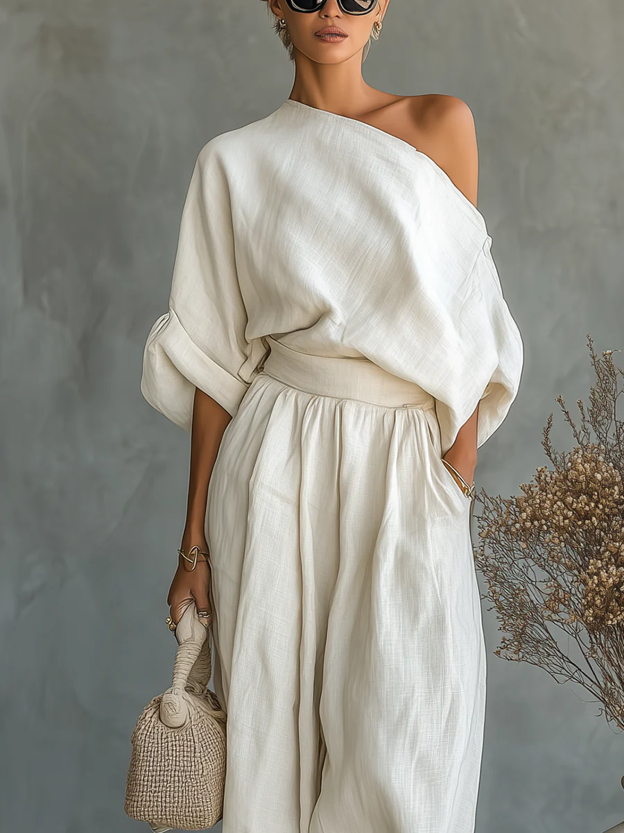Monroe | Off-Shoulder Trouser Set