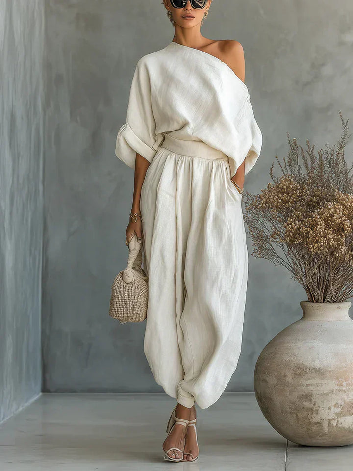 Serena | Effortless Off-Shoulder Set