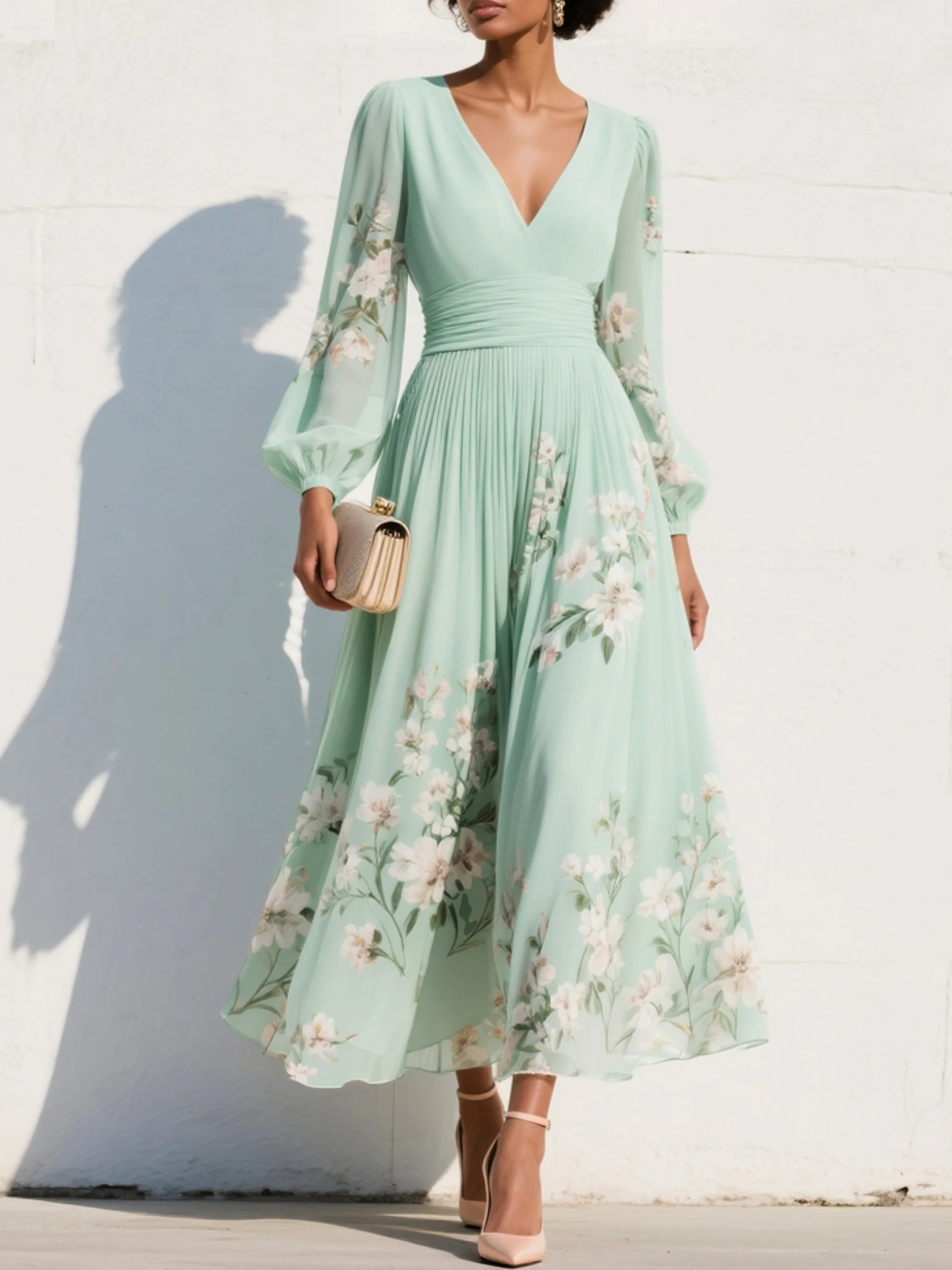 Lucy | Rustic Bloom Midi