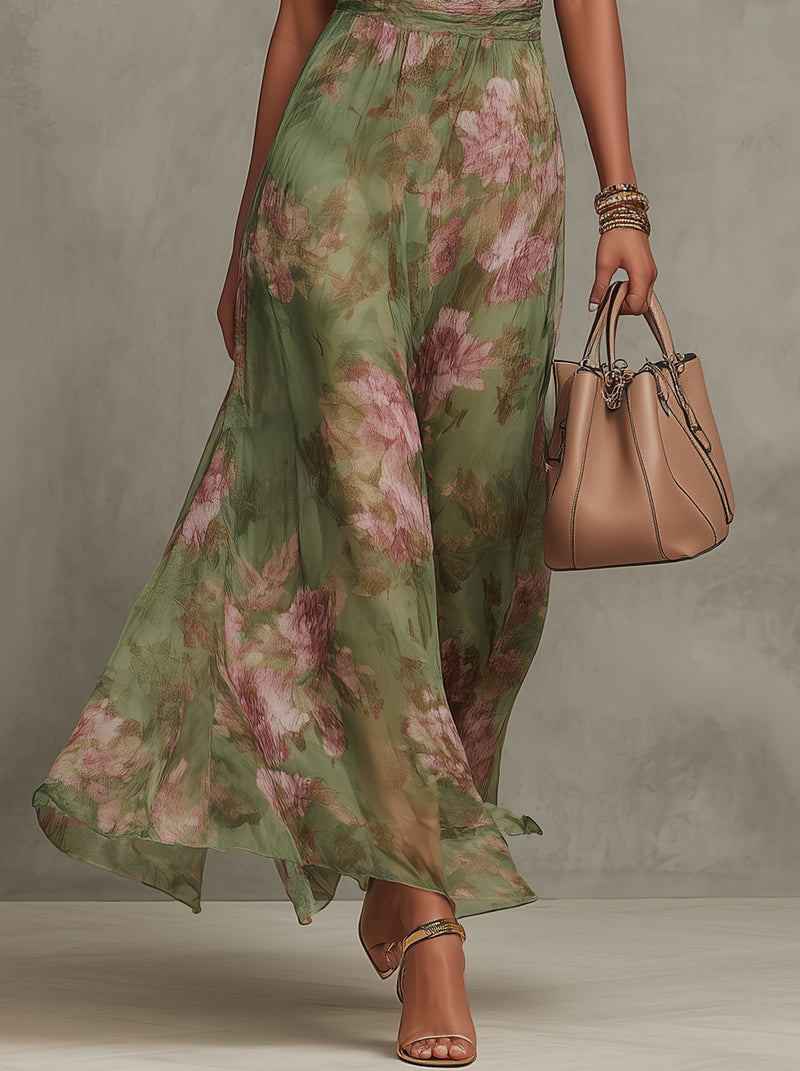 Kaela | Meadow Halter Maxi