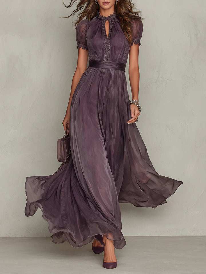 Flavia | Flowy Chiffon Maxi Dress