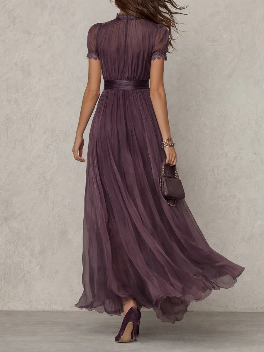 Luna | Elegant Lace Maxi Dress
