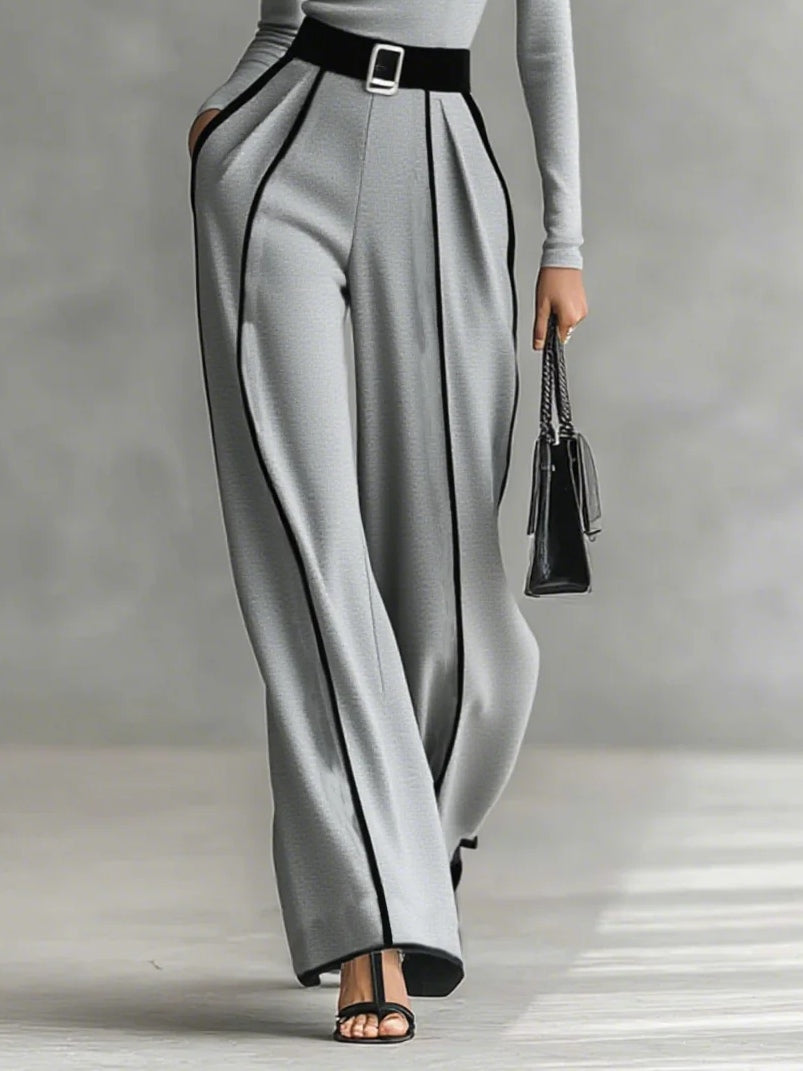 Valentina | Contrast Trim Two-Piece Set