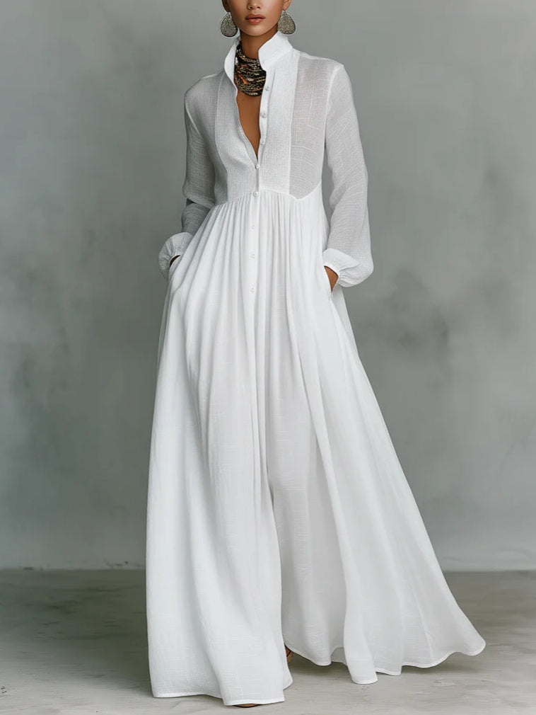 Elia | High Neck Flow Dress