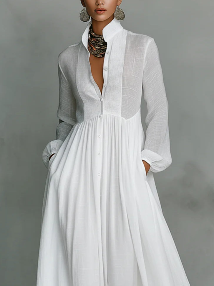 Elia | High Neck Flow Dress