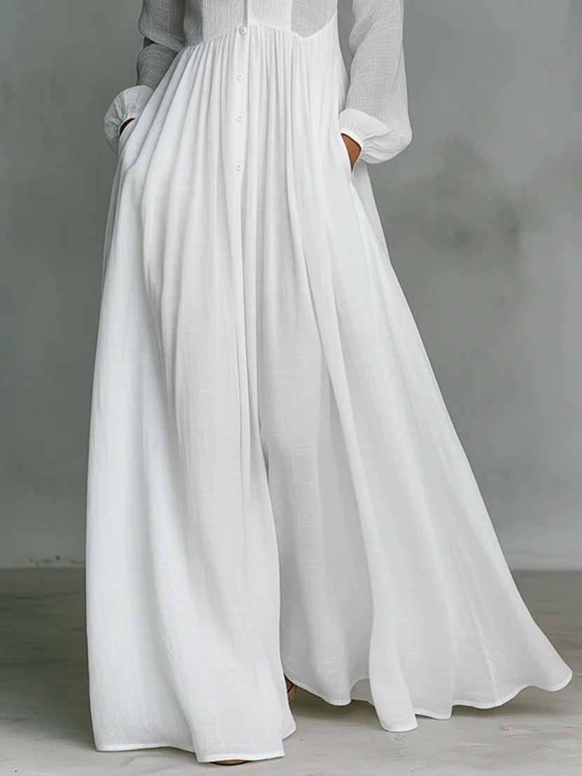 Elia | High Neck Flow Dress