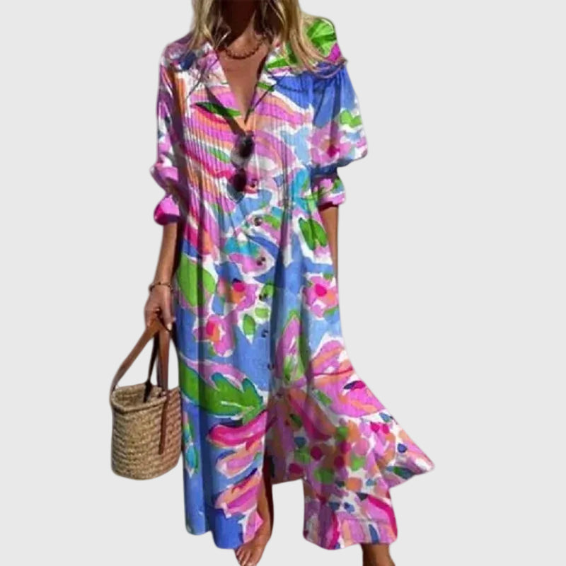 Isolde | Bohemian Maxi Dress