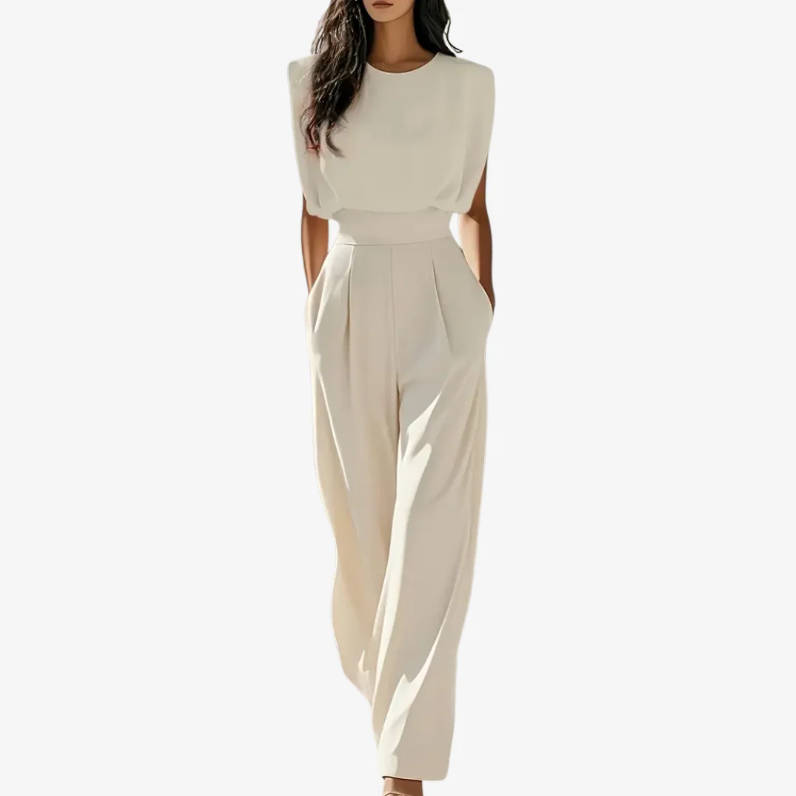 Hazel | Wide Leg One-Piece Jumpsuit