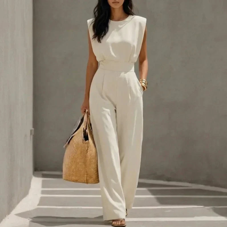 Hazel | Wide Leg One-Piece Jumpsuit