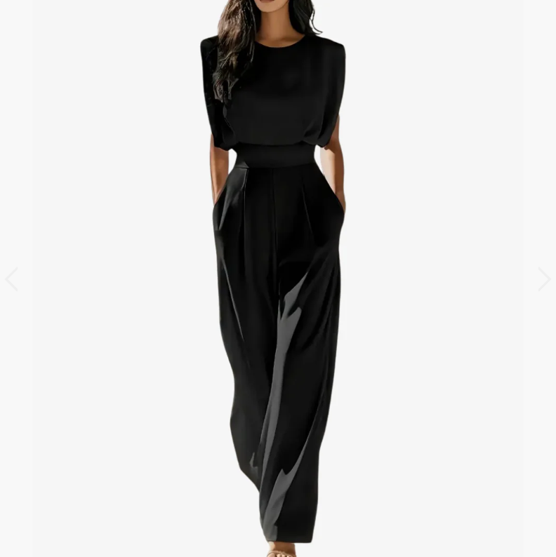 Hazel | Wide Leg One-Piece Jumpsuit
