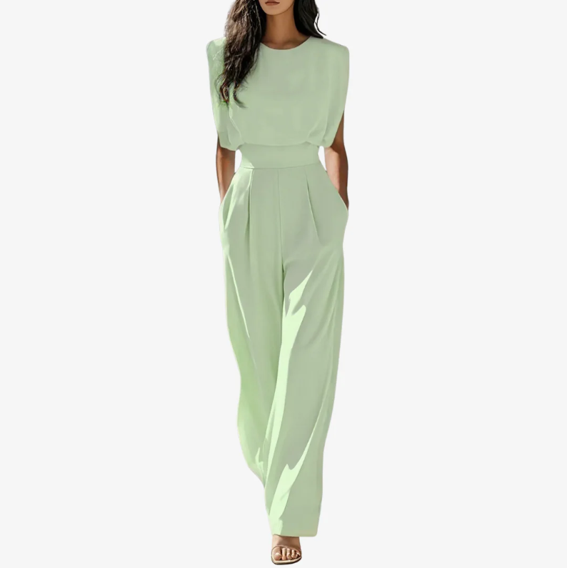 Hazel | Wide Leg One-Piece Jumpsuit