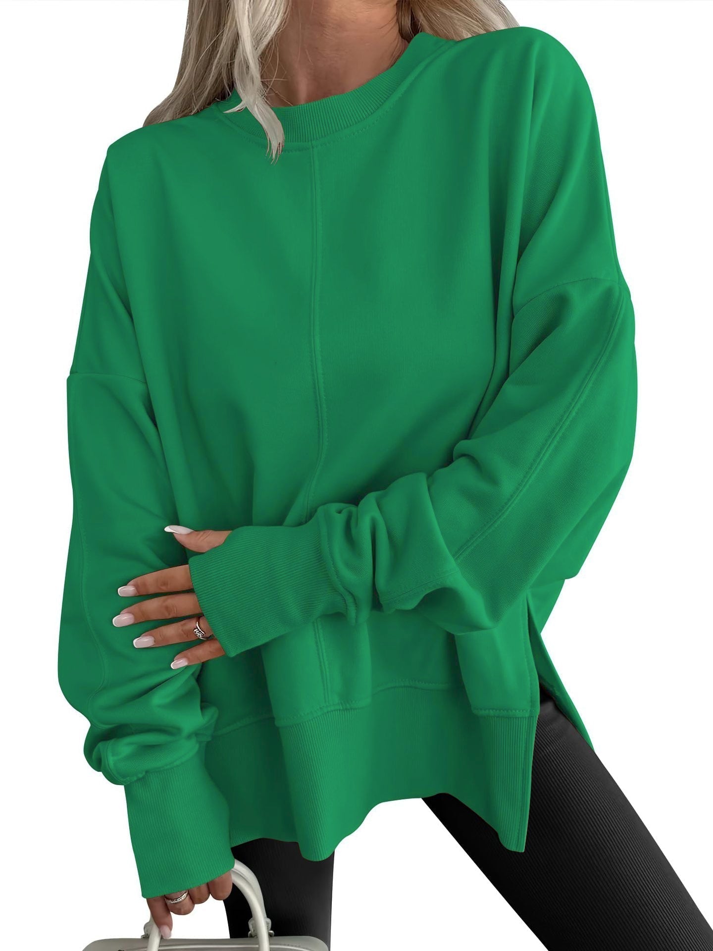 Serena | Comfy Oversized Long Sleeve Sweatshirt