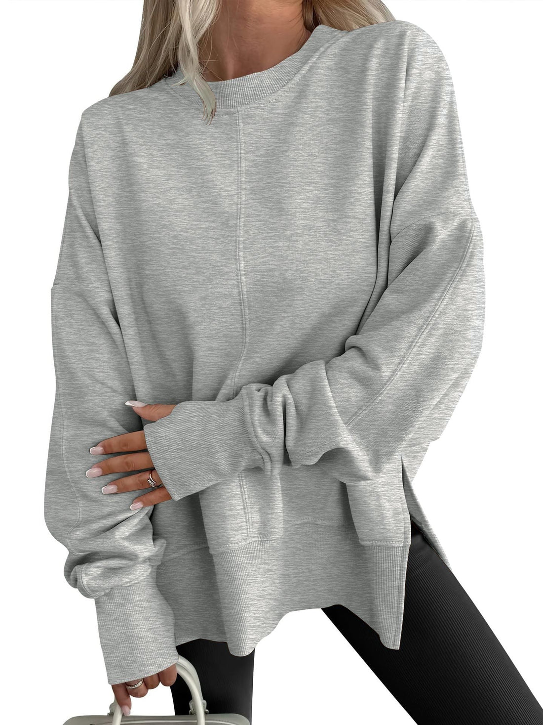 Serena | Comfy Oversized Long Sleeve Sweatshirt