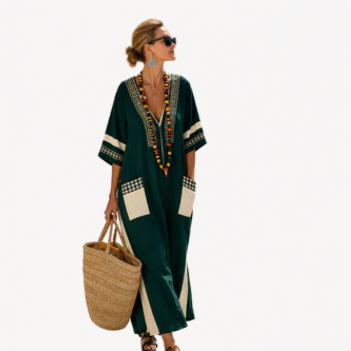 Zafrina | Amber Tropics Maxi