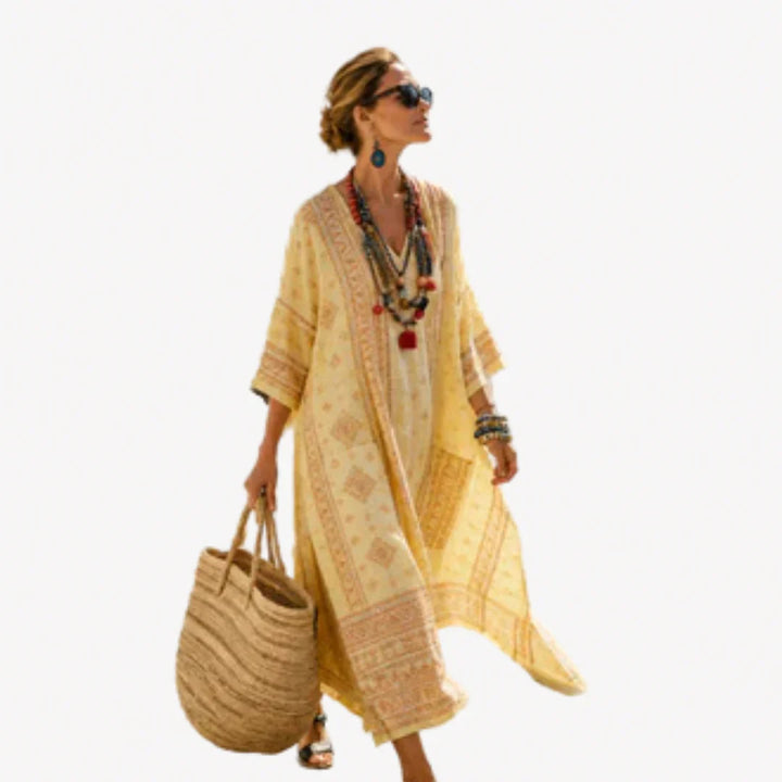 Zarelle | Golden Horizon Caftan