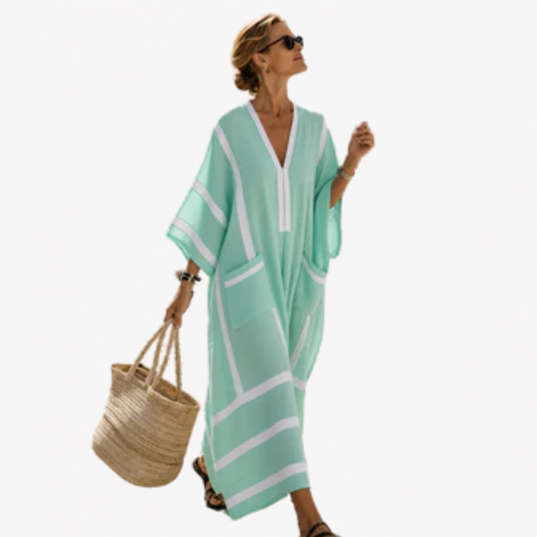 Valessia | Tropical Tapestry Caftan