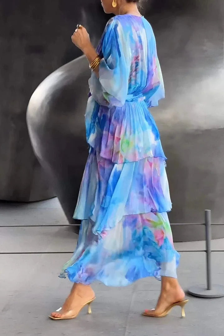 Genevieve | Chiffon Wrap Dress