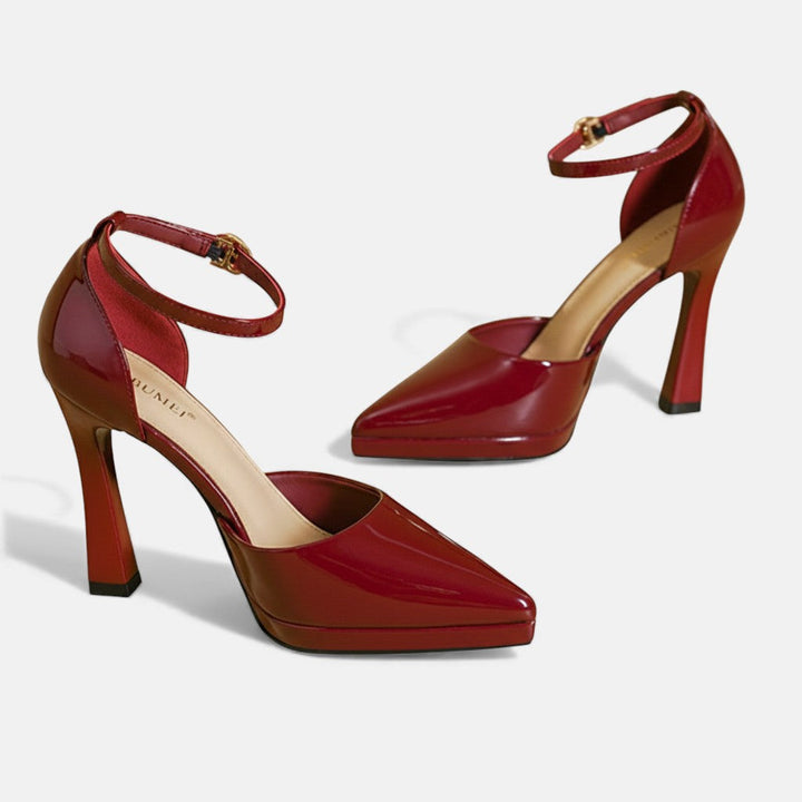 Rachel | Ankle Strap Heels