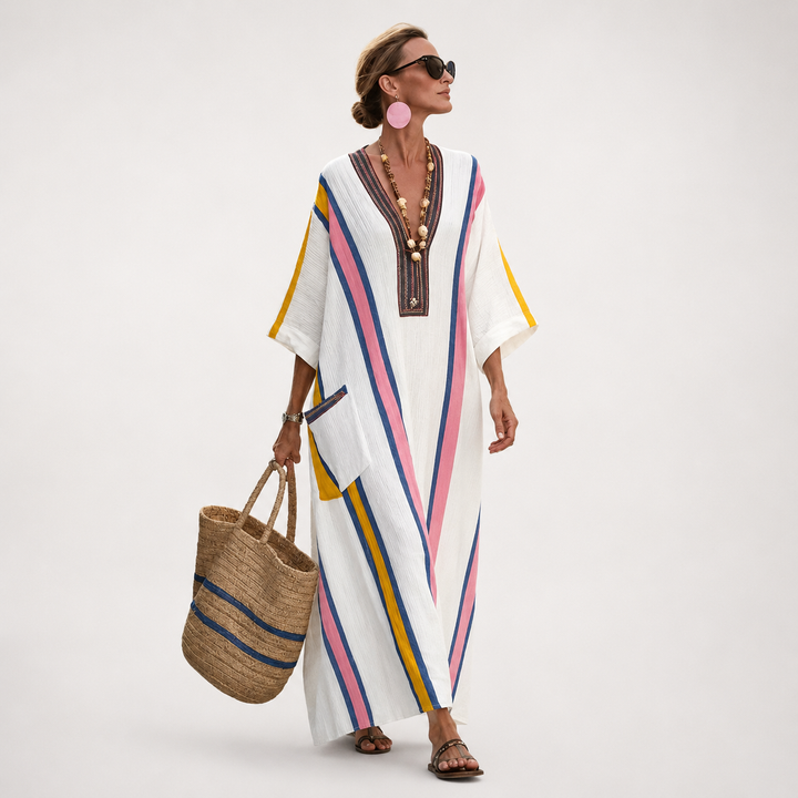Rosamira | Painted Palms Caftan