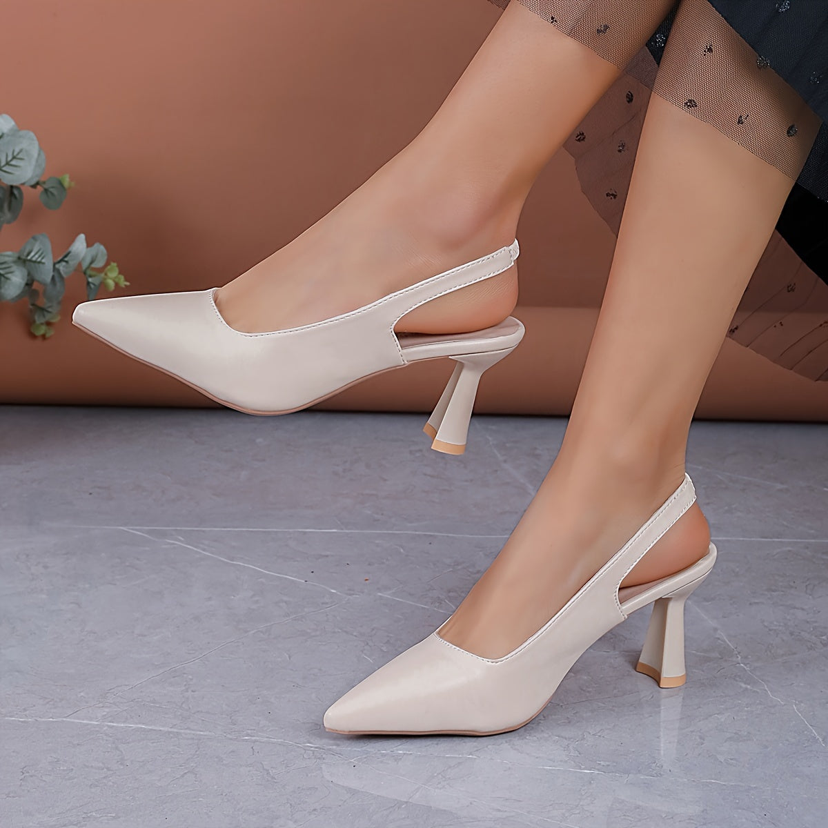 Celestine | Slingback Heels