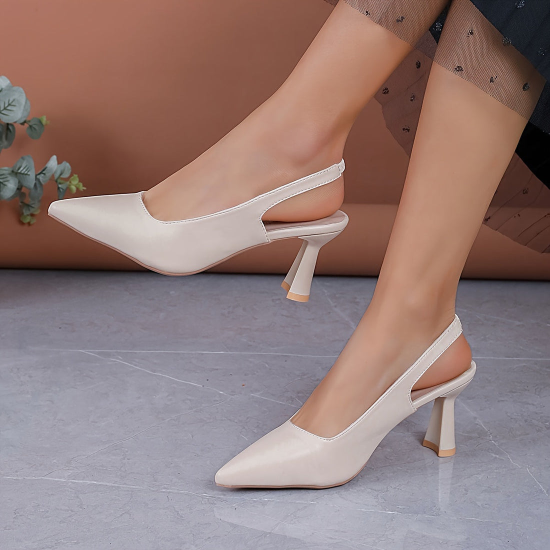 Celestine | Slingback Heels