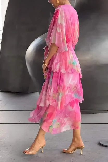 Genevieve | Chiffon Wrap Dress