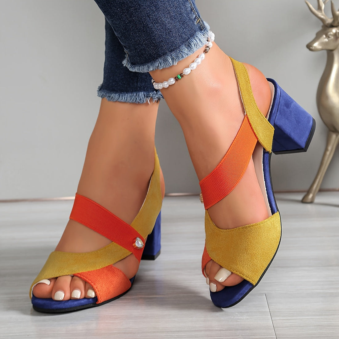 Alora | Comfort Block Heels