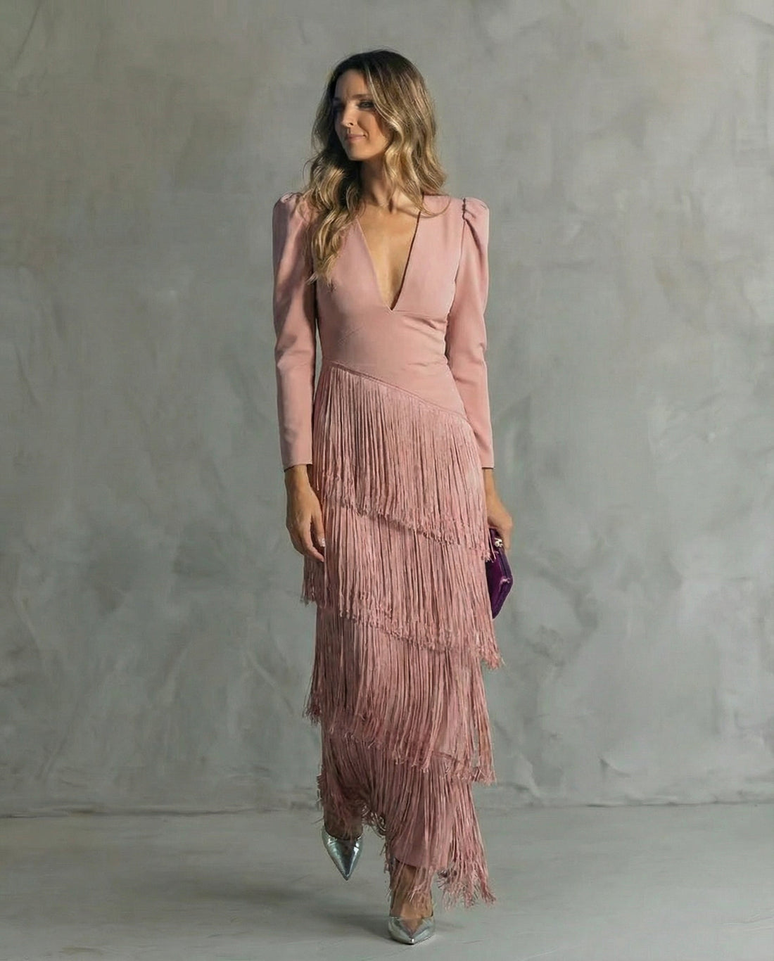 Nori | Elegant Tassel Dress