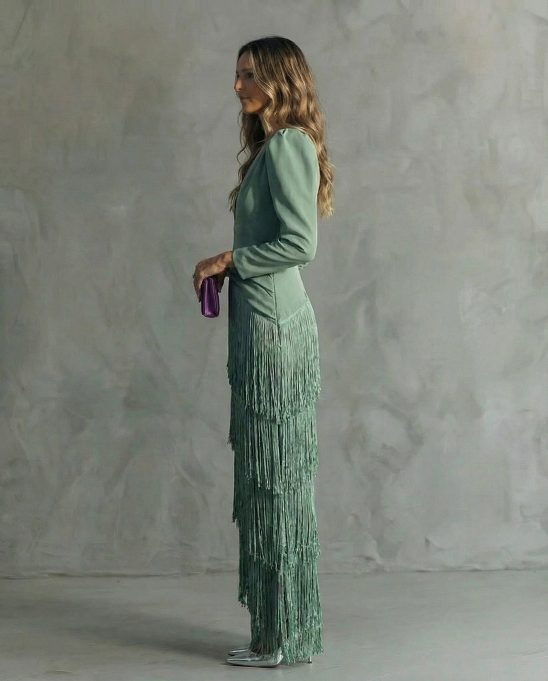 Nori | Elegant Tassel Dress