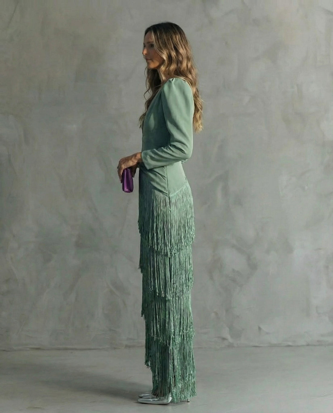 Nori | Elegant Tassel Dress