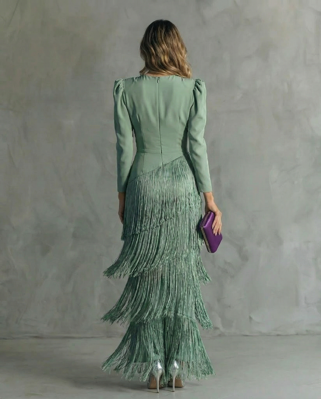 Nori | Elegant Tassel Dress