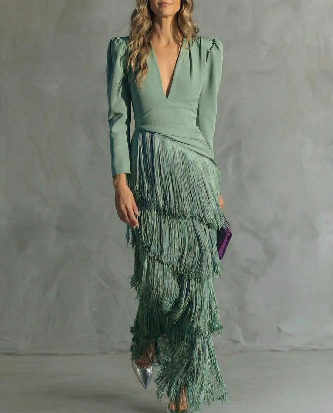 Nori | Elegant Tassel Dress