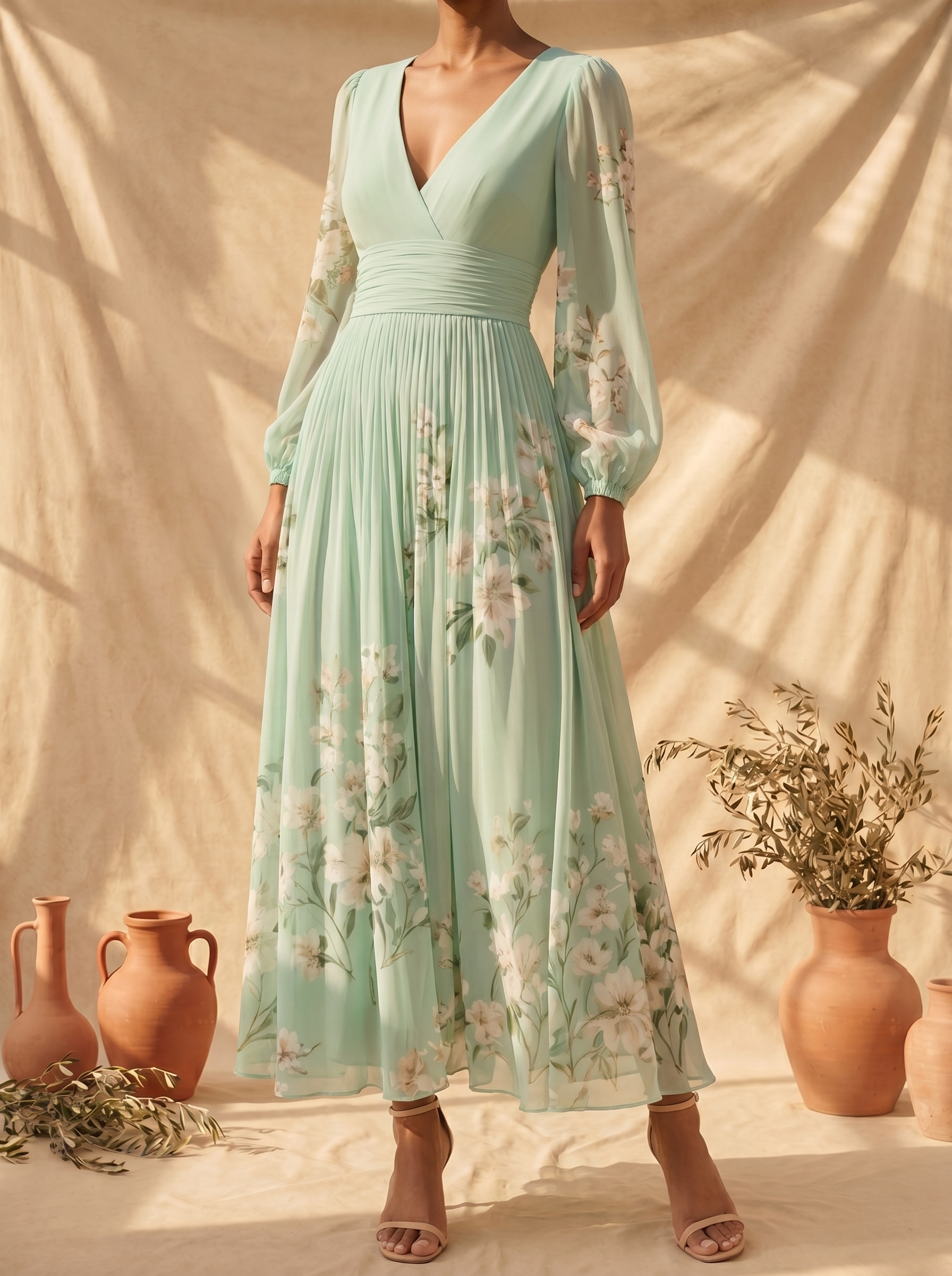 Lucy | Rustic Bloom Midi