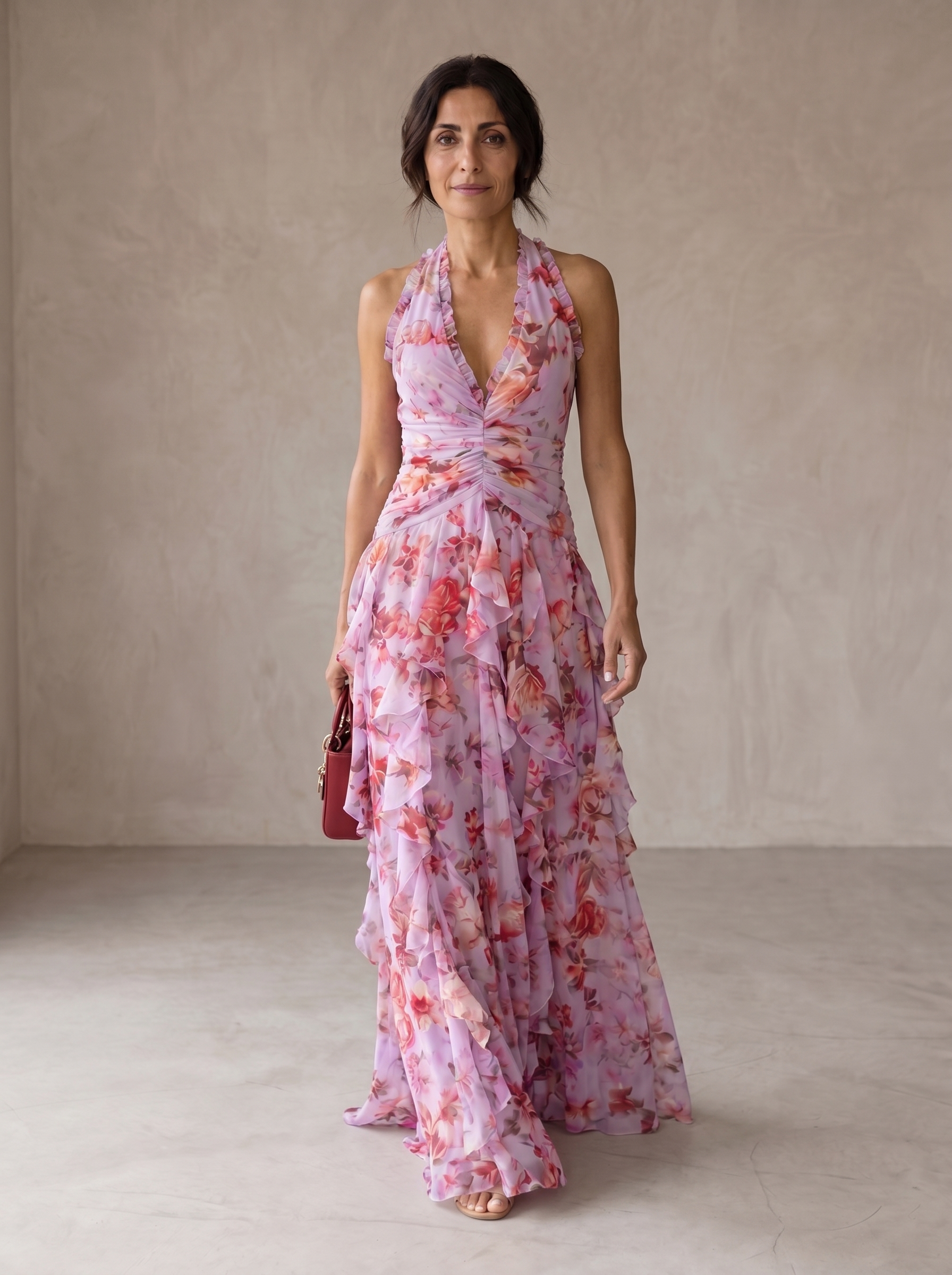 Mina | Blossom Halter Dress