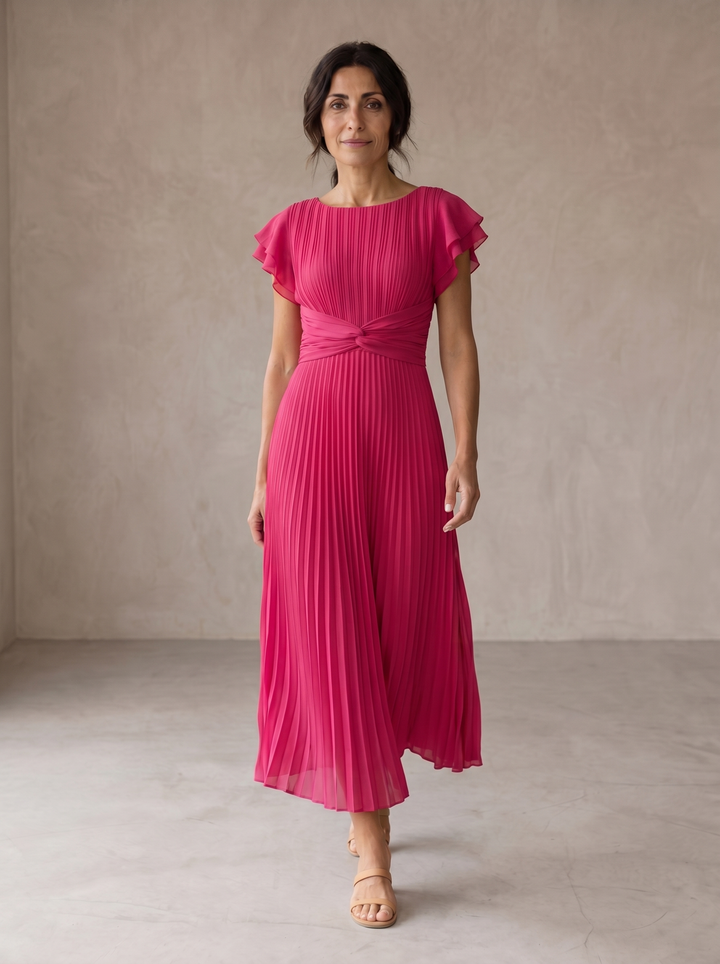 Eska | Flowing Tie-Waist Dress
