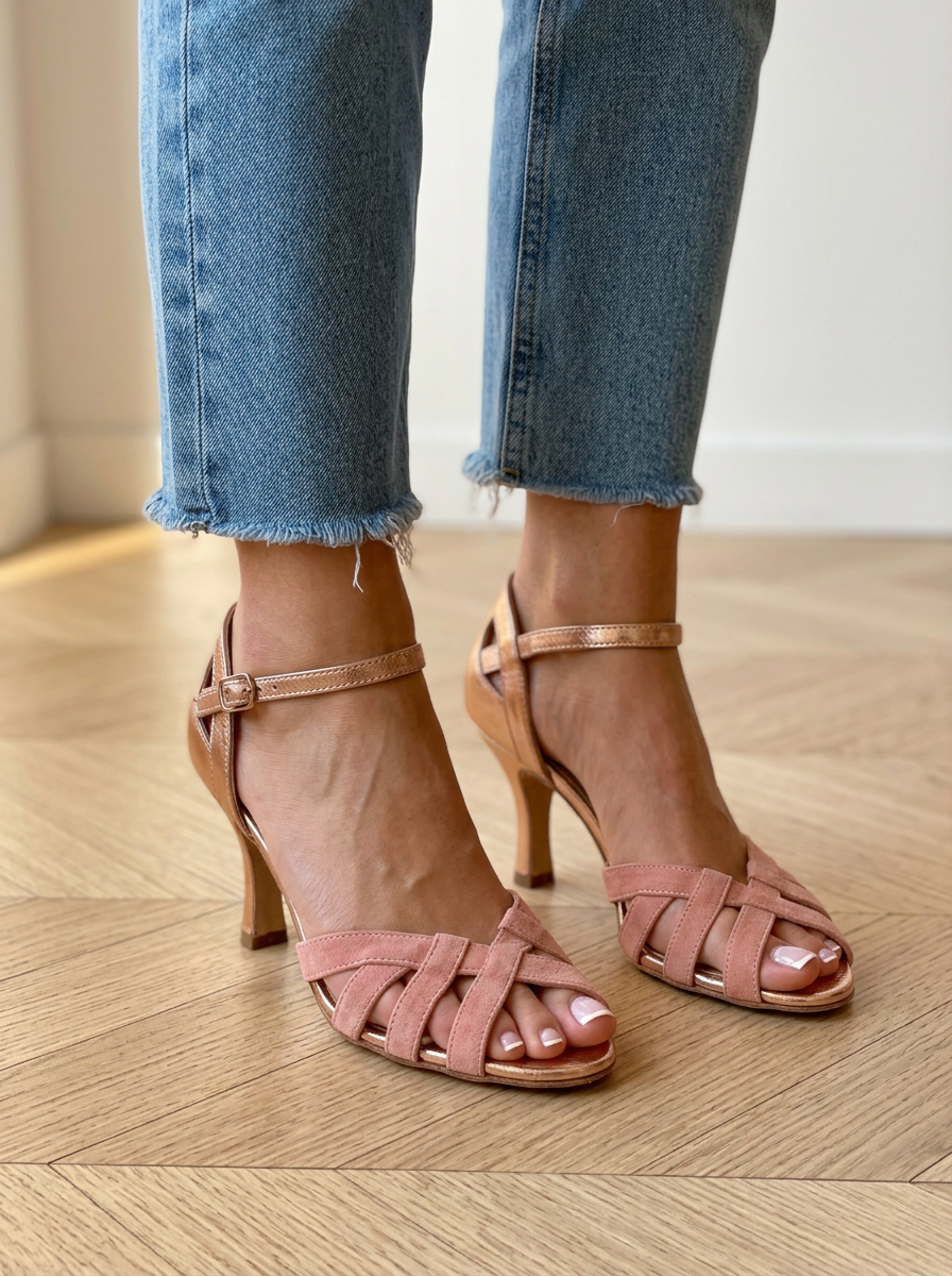 Rosy | Comfort Heel Sandals