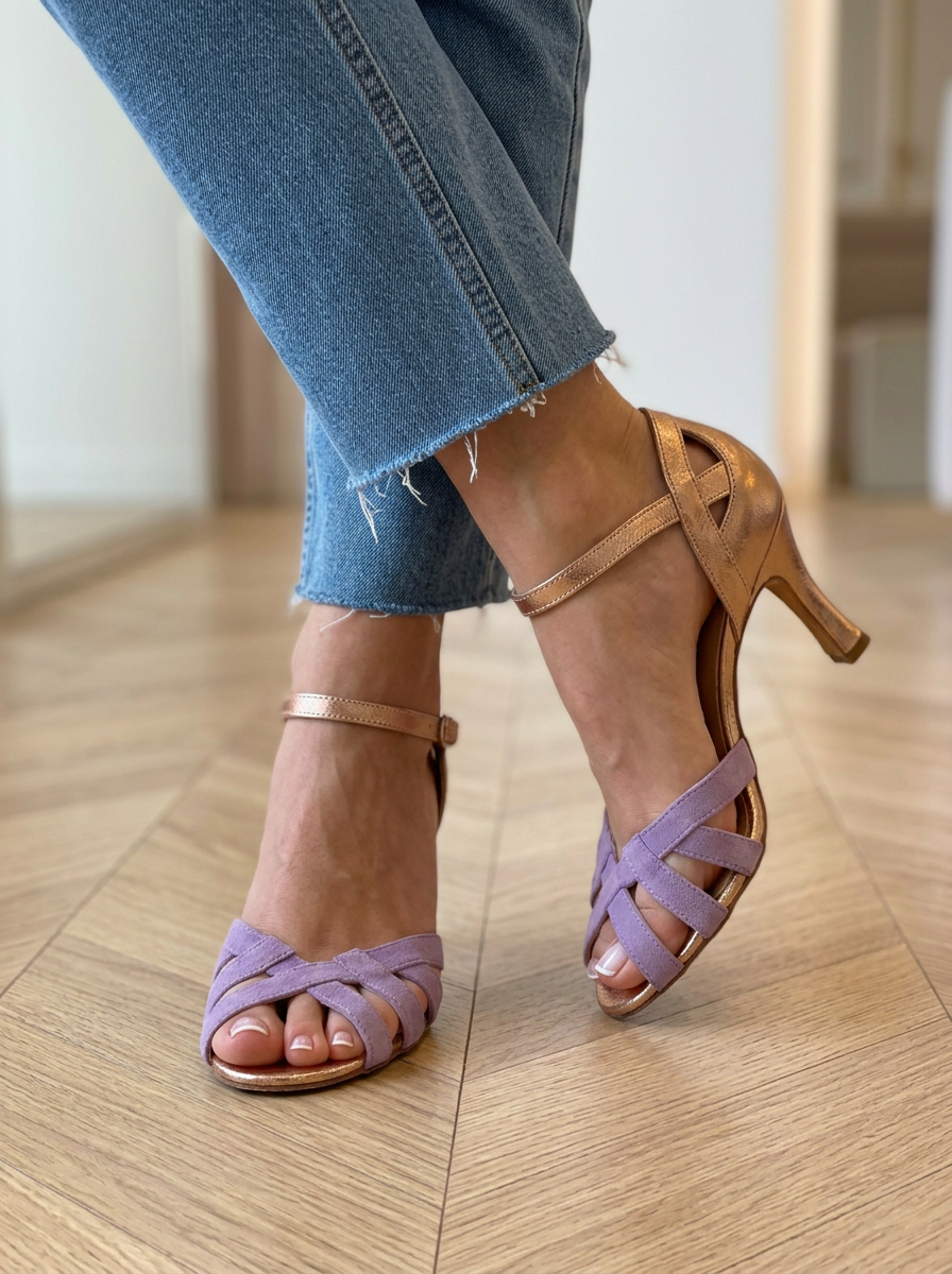 Rosy | Comfort Heel Sandals