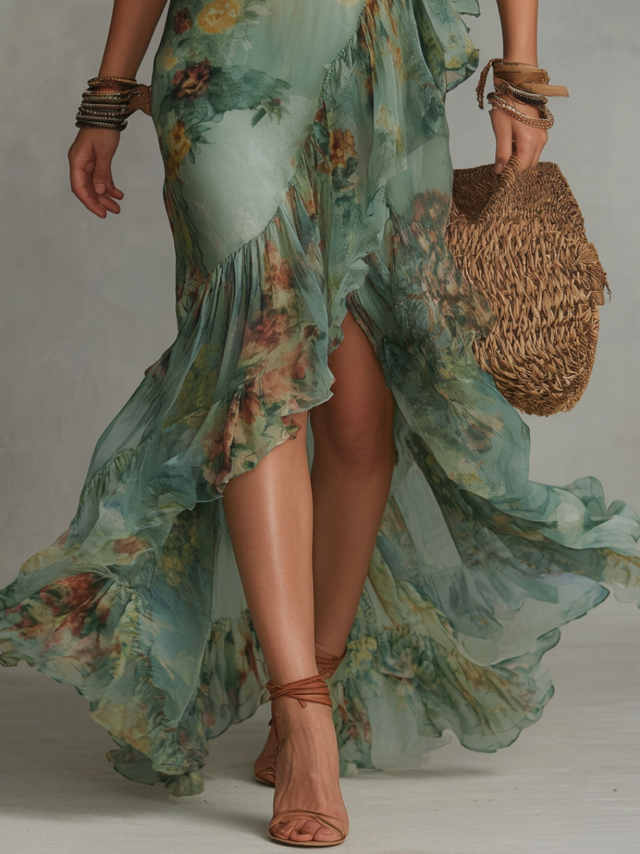 Solene | Ocean Bloom Maxi